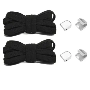 8mm Flat Shoes Elastic Sneakers Quick Without Ties Shoe Laces for Kids & Adults Shoes