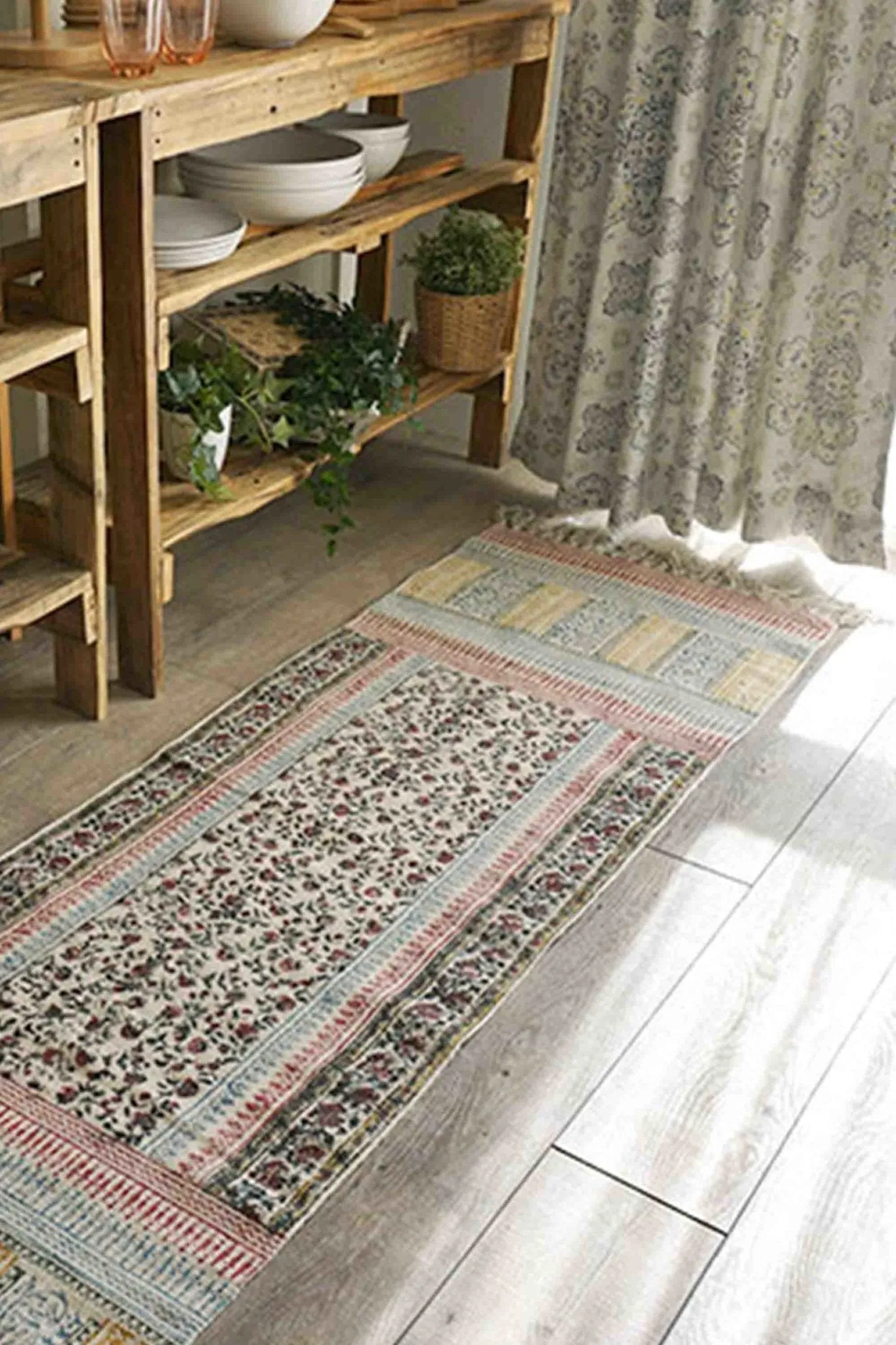 BANJUL - BLOCK PRINTED FLOOR RUNNER