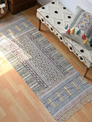 BANJUL - BLOCK PRINTED FLOOR RUNNER
