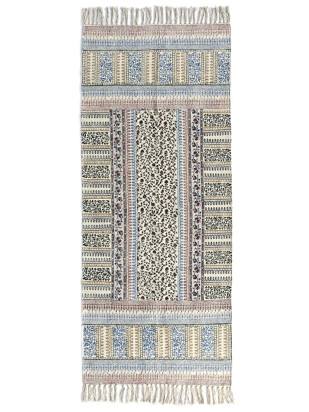 BANJUL - BLOCK PRINTED FLOOR RUNNER