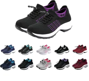 Comfort Wear Orthowear Shoes for Women Men, Breathable Orthopedic Sneakers, Comfortwear Ortho Shoes, Women Plantar Fasciitis Shoe, Air Cushion Slip-On Orthopedic Diabetic Walking Sneaker Thick Bottom