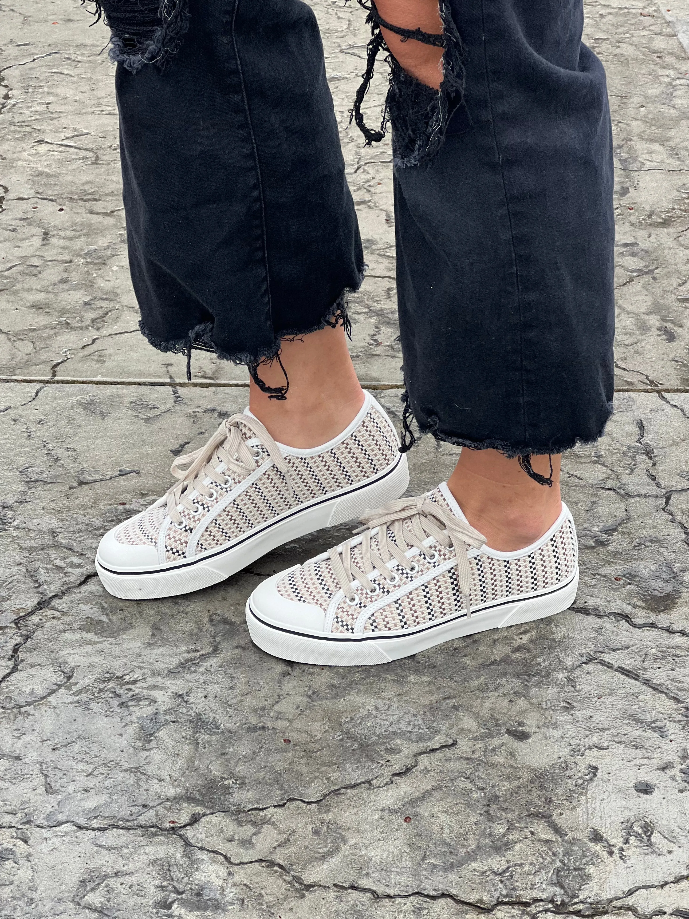 Corkys Waiting List Sneaker in Tan