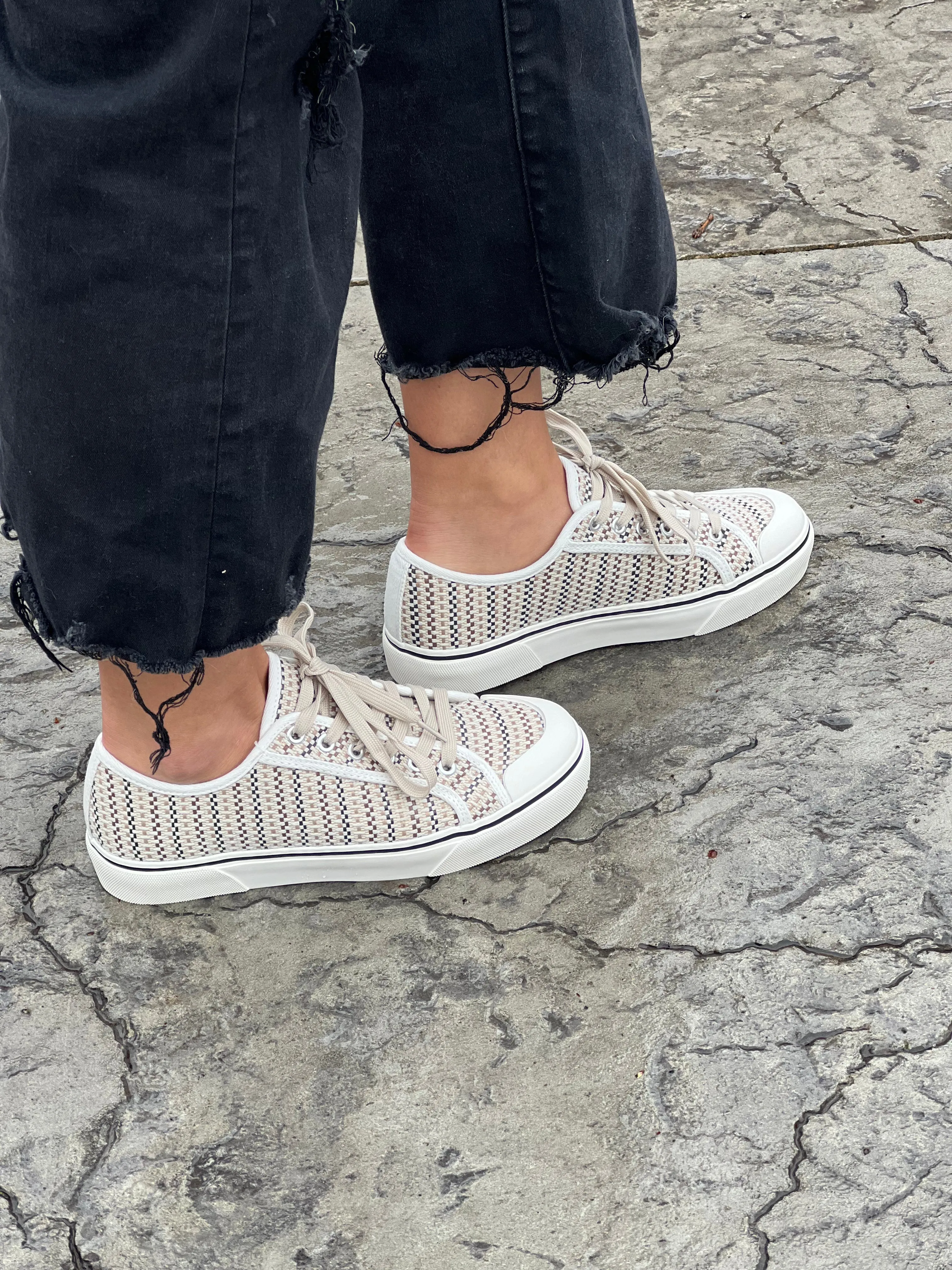 Corkys Waiting List Sneaker in Tan