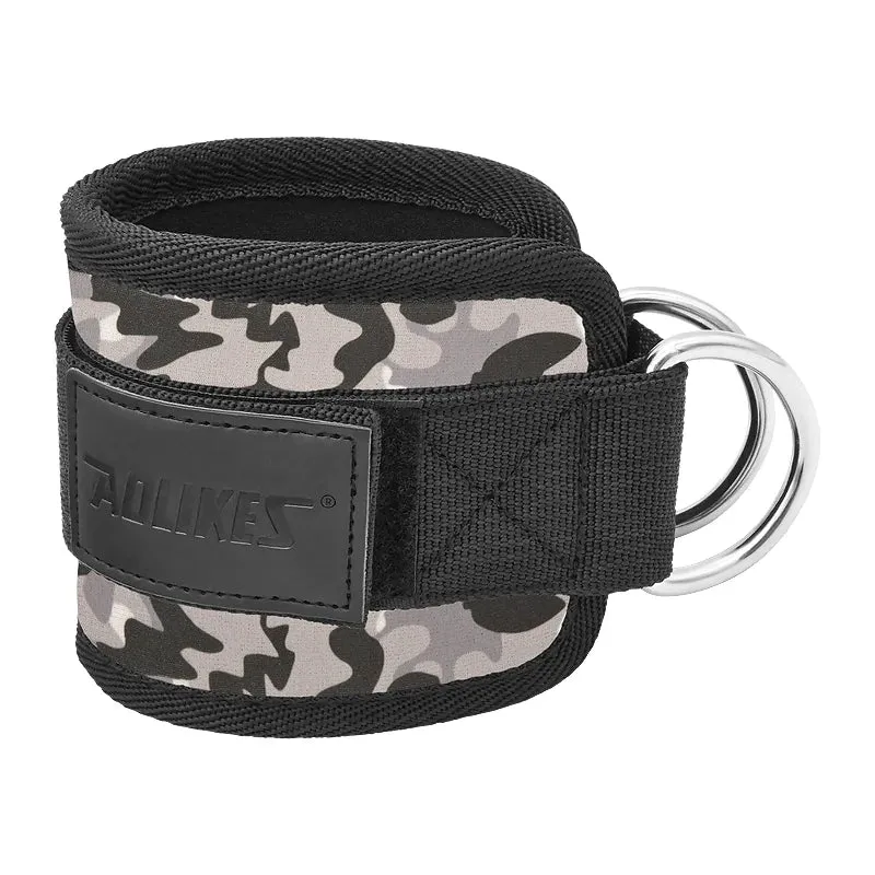 Double D Ring Ankle Cuffs For Gym Workouts Cable Ankle Straps For Glutes Legs And Strength Training