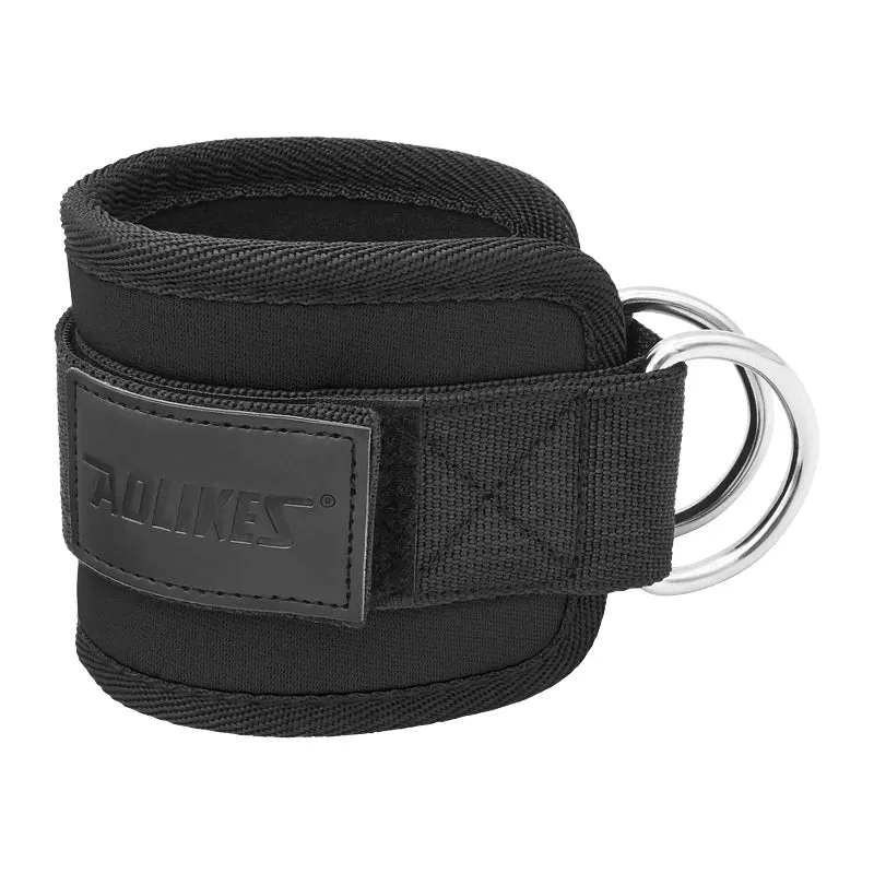 Double D Ring Ankle Cuffs For Gym Workouts Cable Ankle Straps For Glutes Legs And Strength Training