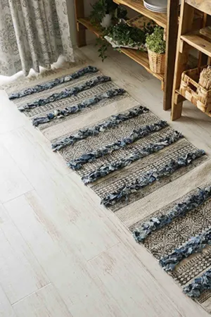 DURBAN - BLOCK PRINTED FLOOR RUNNER