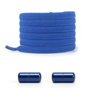 Elastic no Tie Flat Quick Lazy Metal Lock Shoe Laces for Kids & Adults Shoes