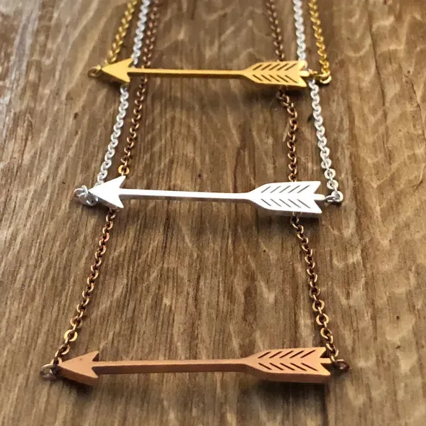Flint & Feather - Arrow Necklaces