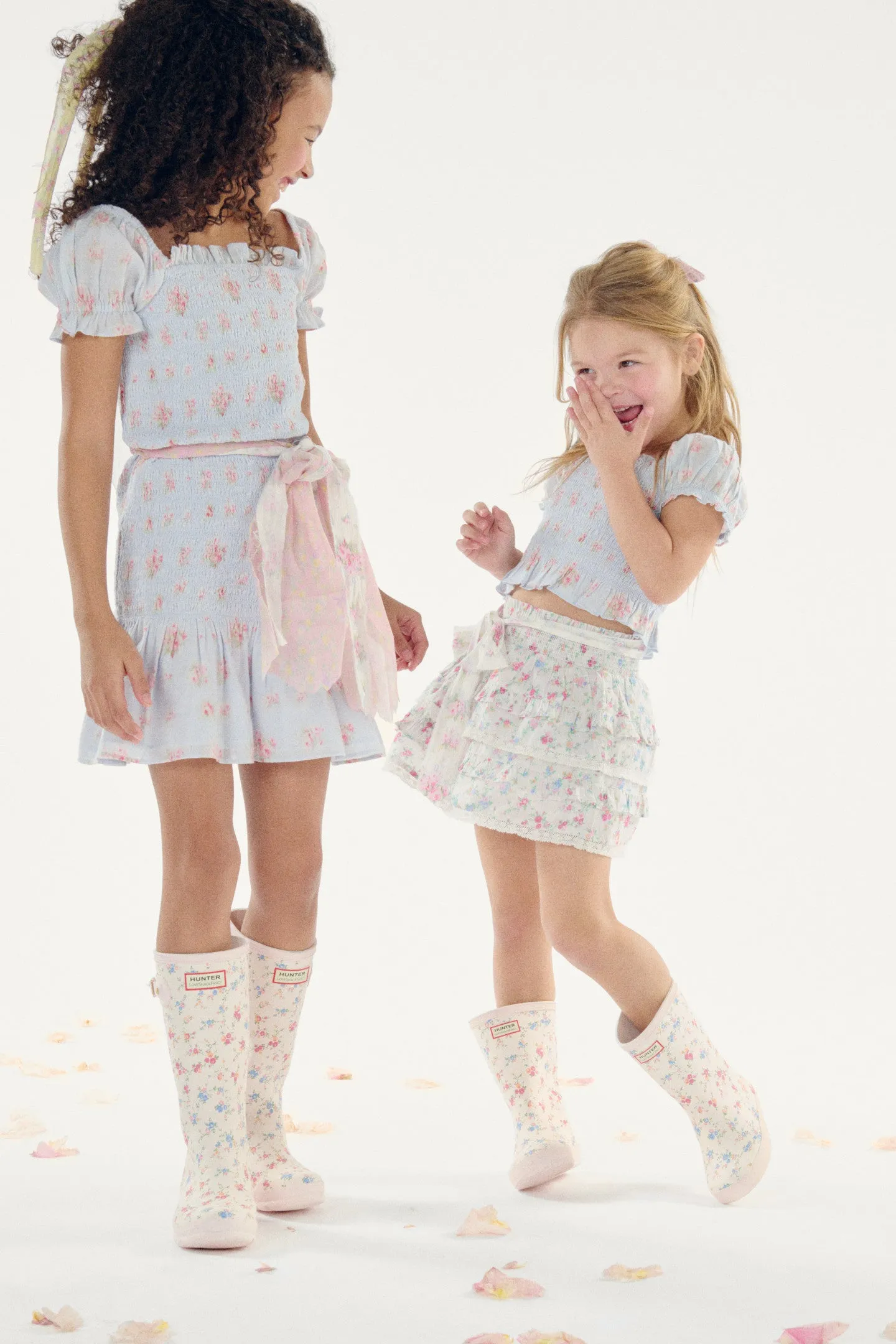 Hunter x LoveShackFancy Little Kids First Classic Boot